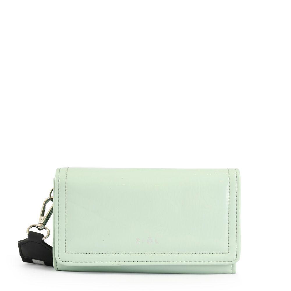 Billetera acordeon mediana etienne verde agua-0