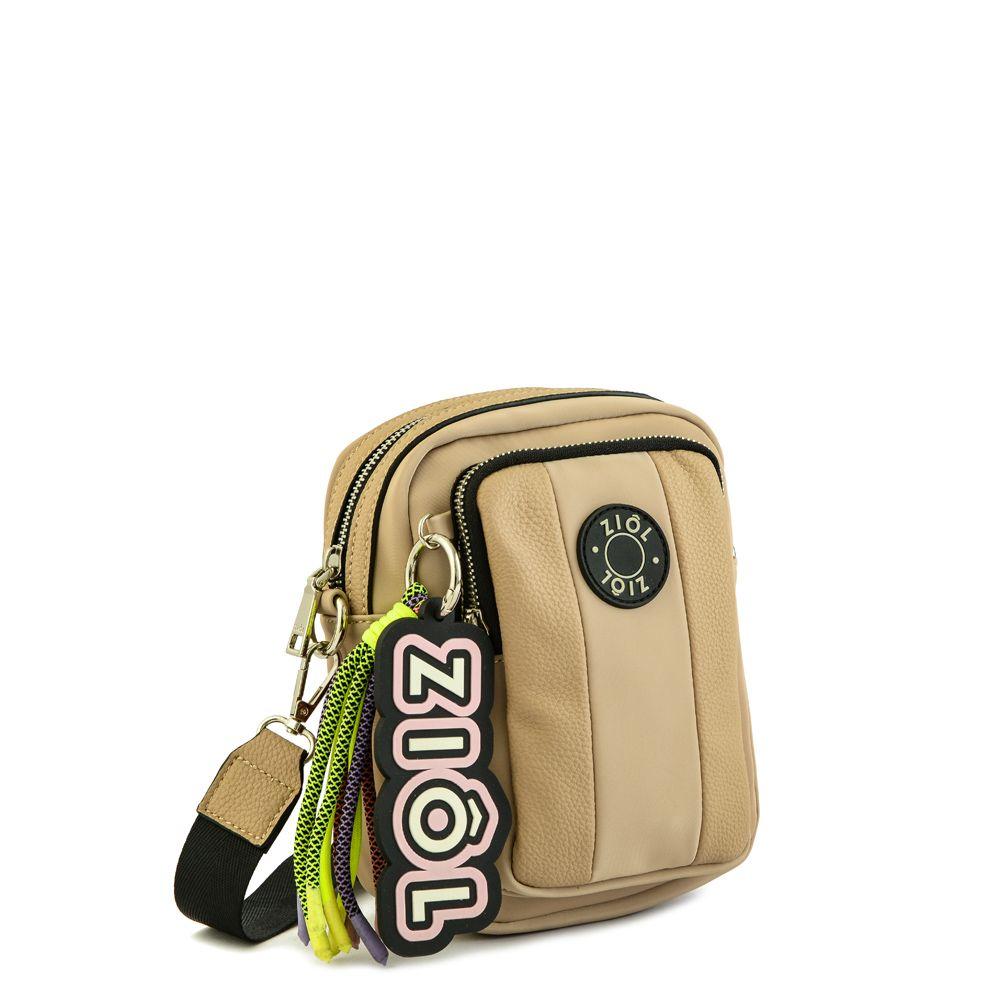 Cartera bandolera pequeña goshi beige-1