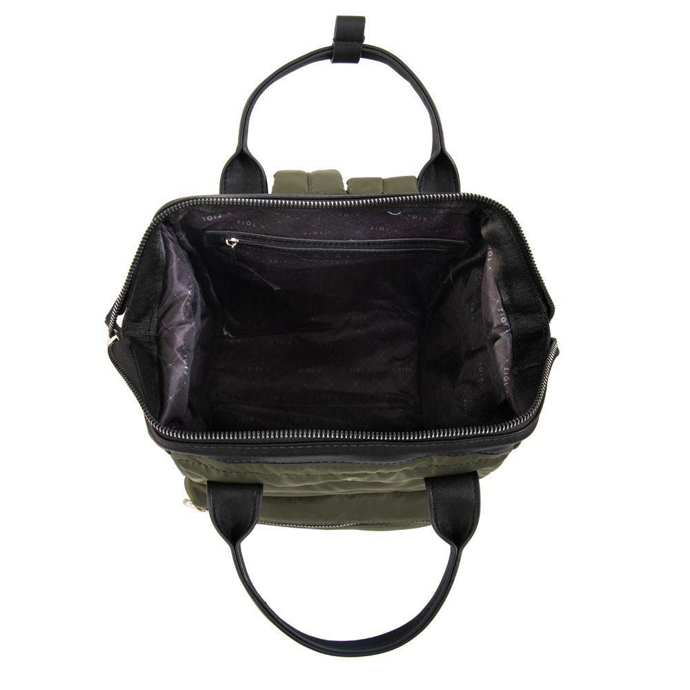 Mochila fatima mediana verde oliva-3