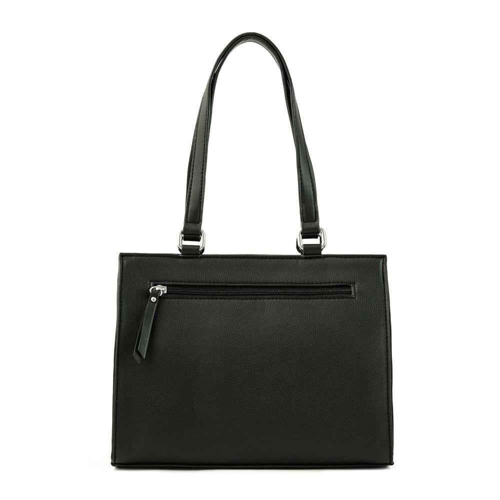 Cartera dos asas mediana dalal negro-2