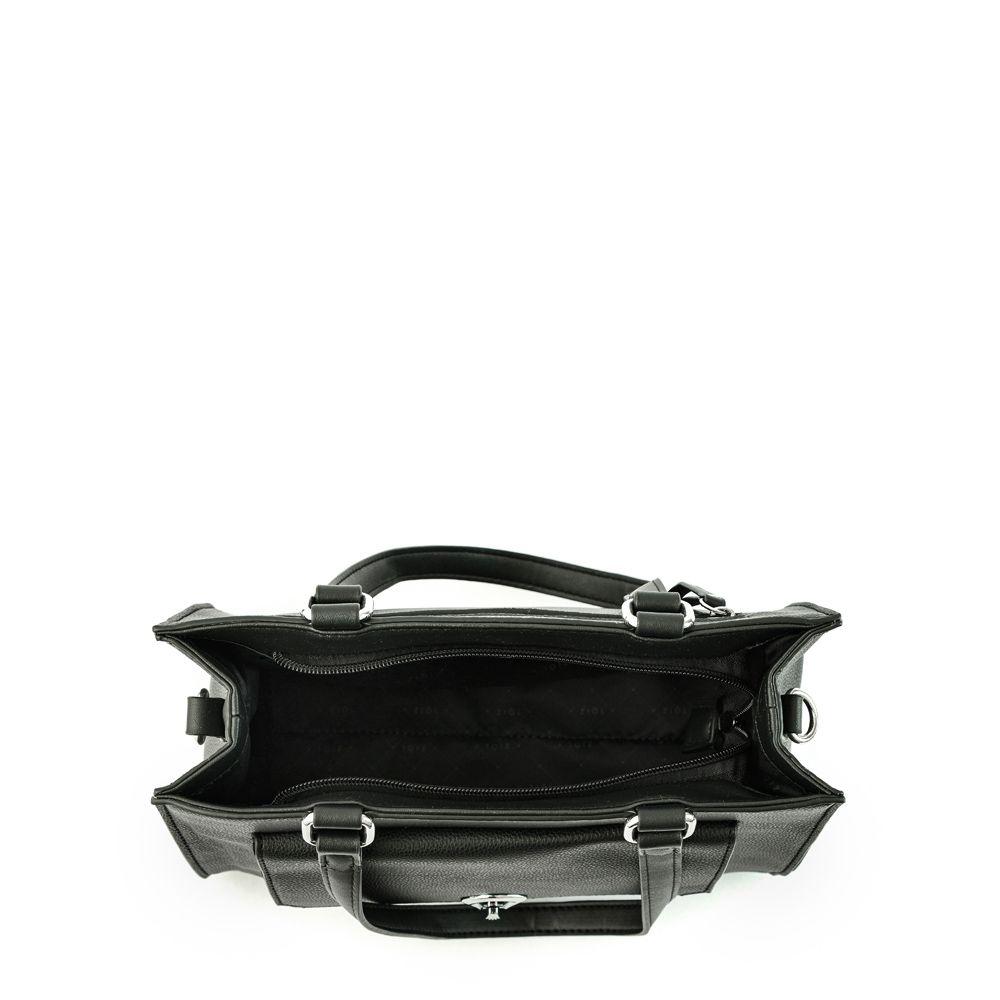 Cartera dos asas mediana dalal negro-3