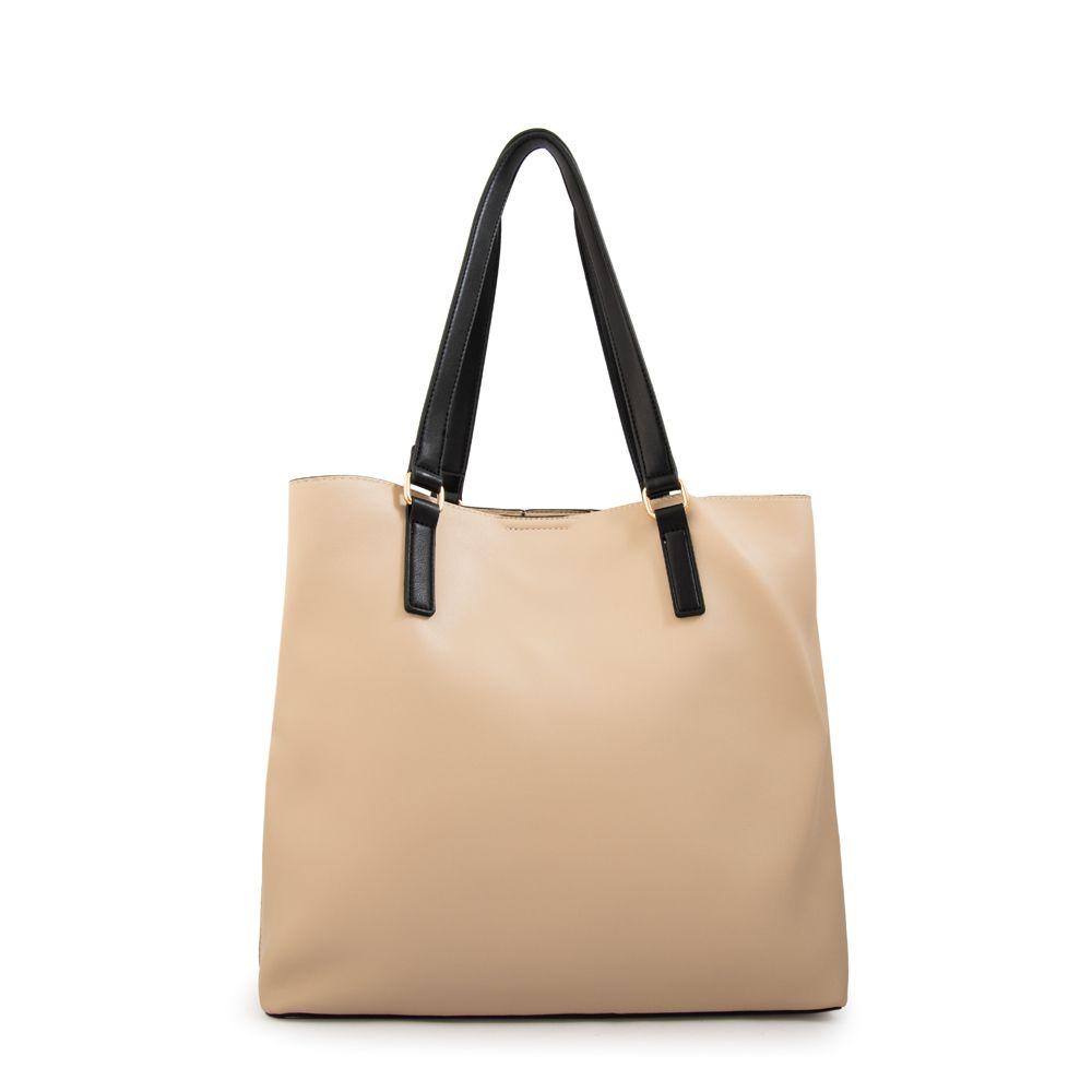 Cartera tote siberia grande blanco crudo-2