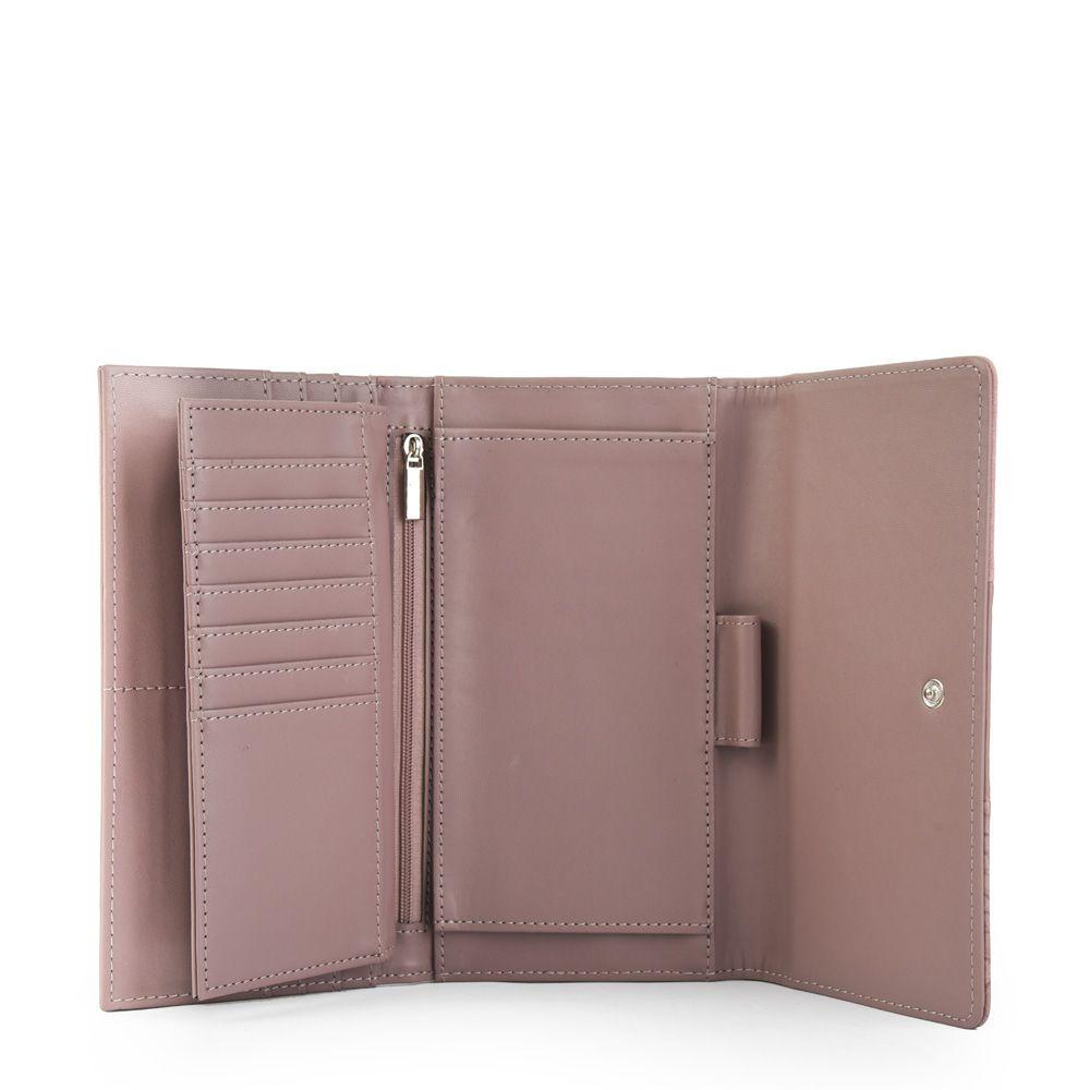 Chequera con flap grande epoque rosa viejo-2