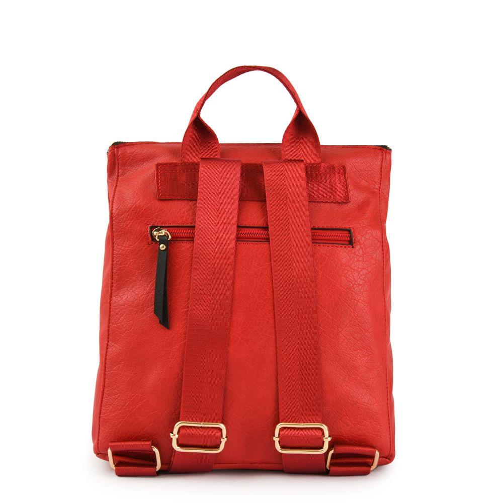 Mochila mediana anais rojo-2