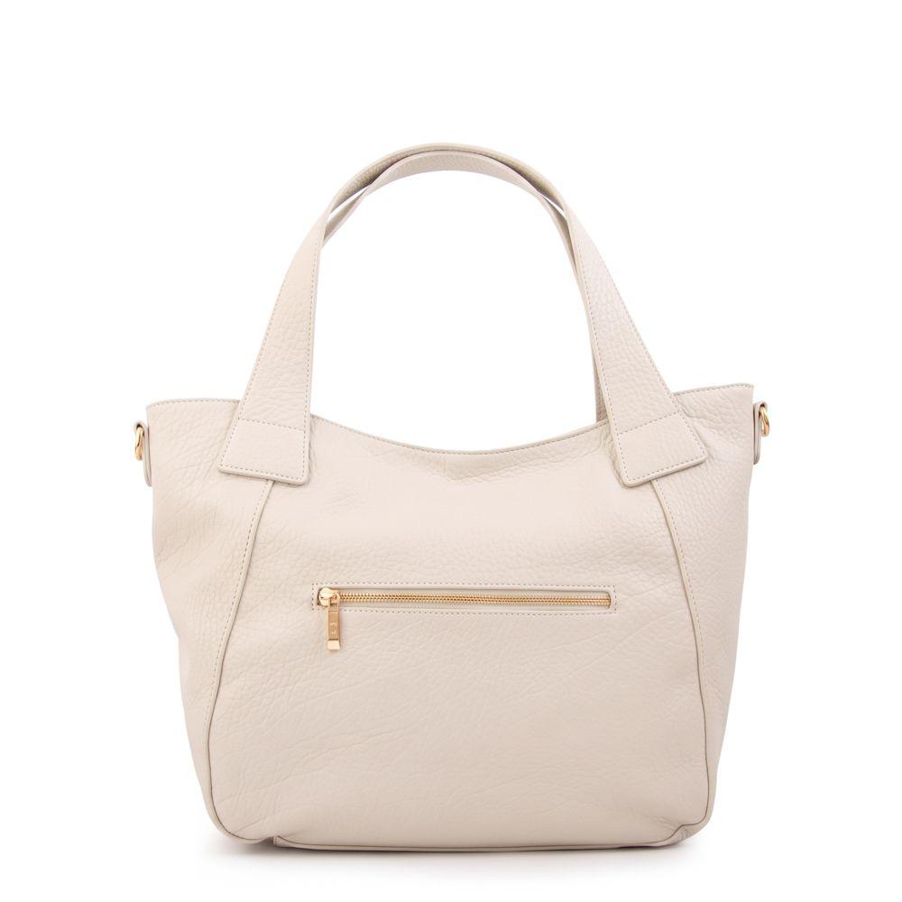 Cartera tote tessa grande blanco crudo-2