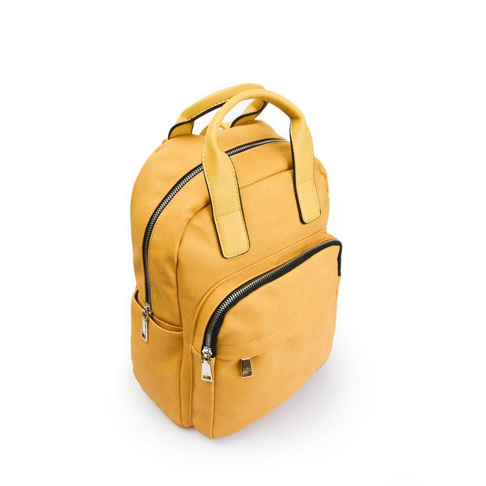 Priciala Mochila Mediana Amarillo-2