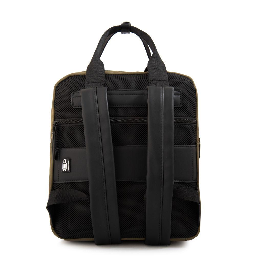 Mochila porta notebook mediana lorenza verde oliva-2