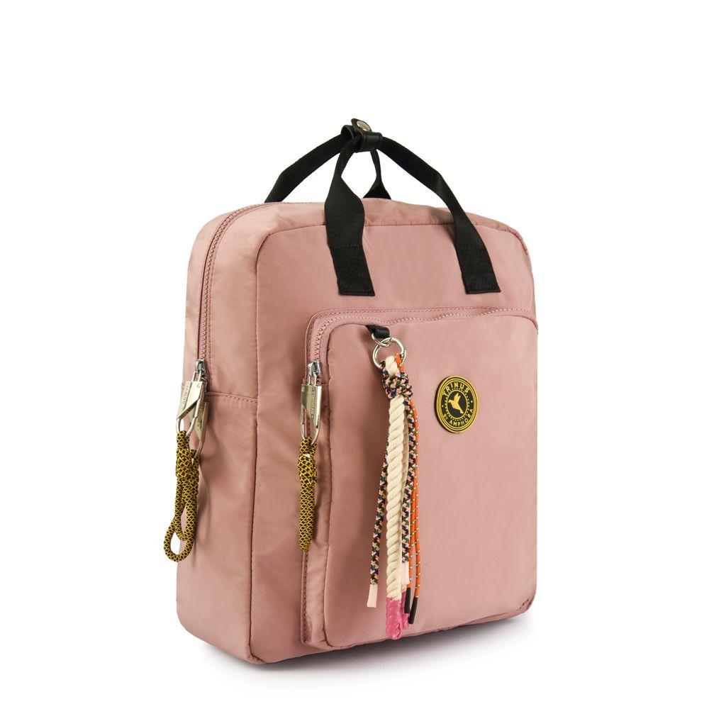 Nara Mochila Porta Notebook Rosa Viejo-1