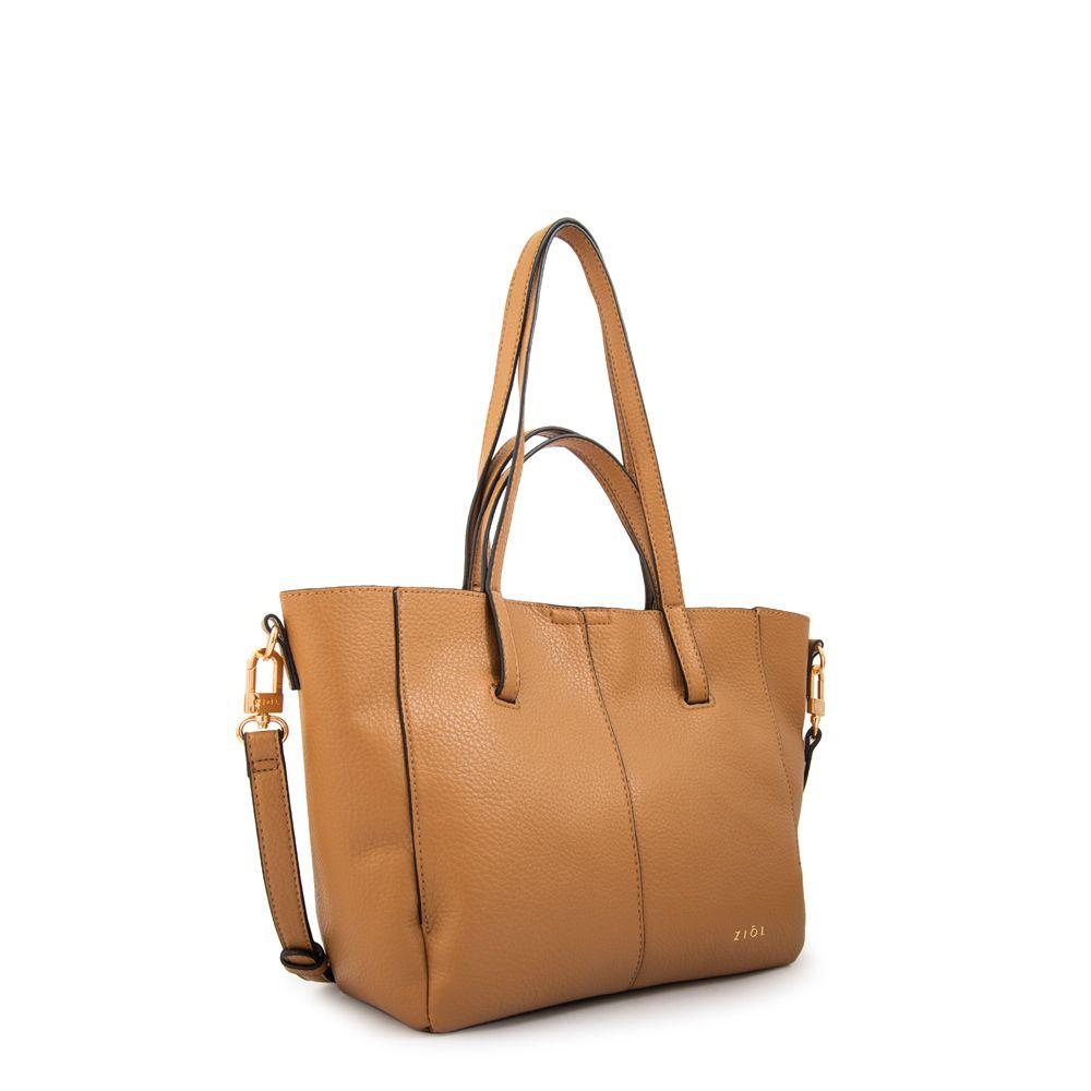 Cartera tote bote loriu camel-1
