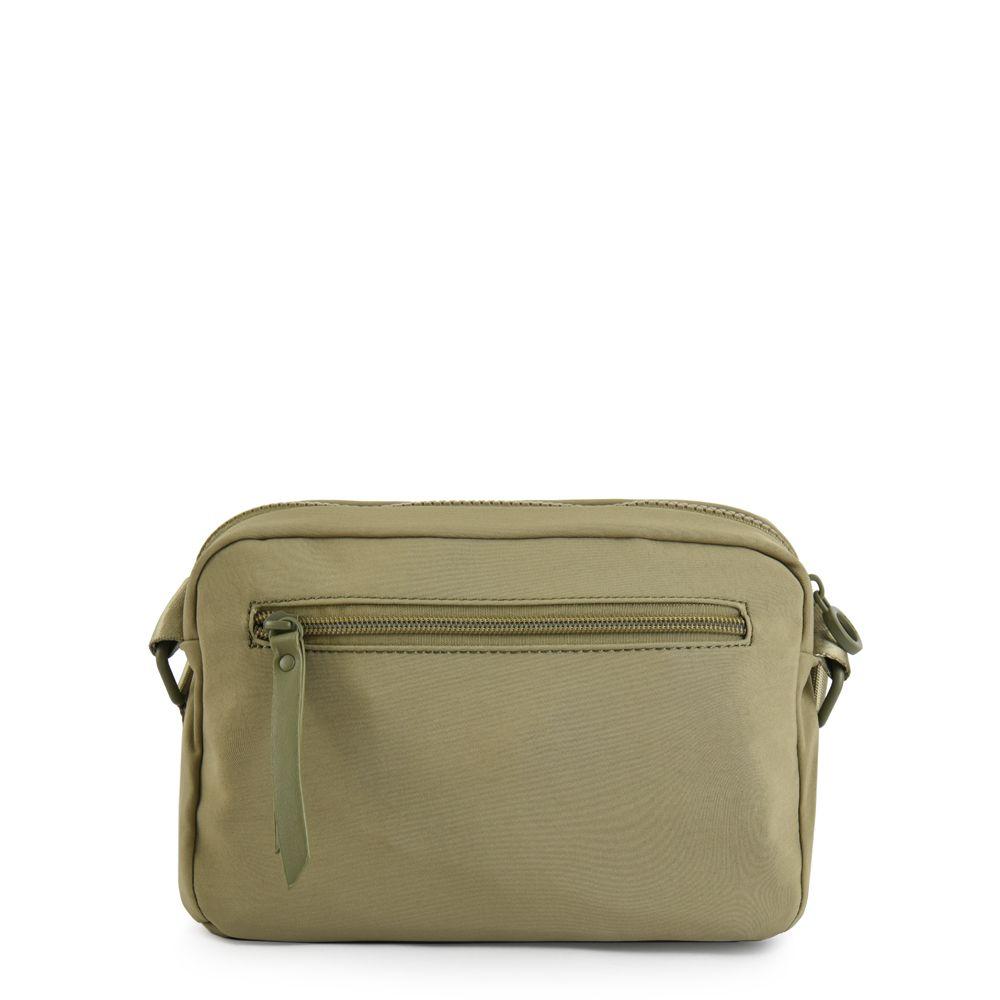 Cartera bandolera mediana veby verde oliva-2