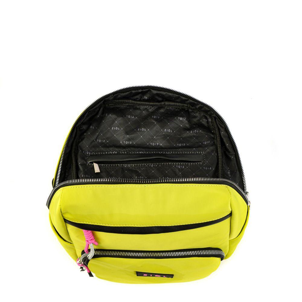 Mochila mediana anika verde limon-3