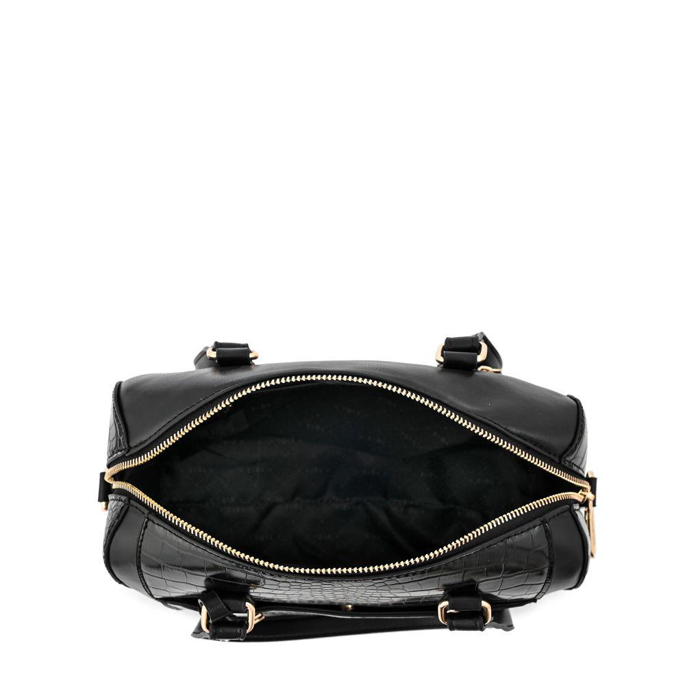 Cartera dos asas baul mediana sully negro-3