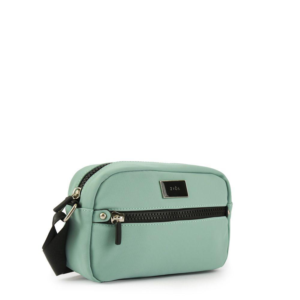 Cartera bandolera pequeña iliana verde agua-1