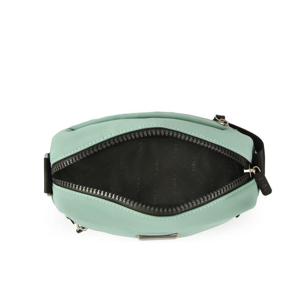 Cartera bandolera pequeña iliana verde agua-3