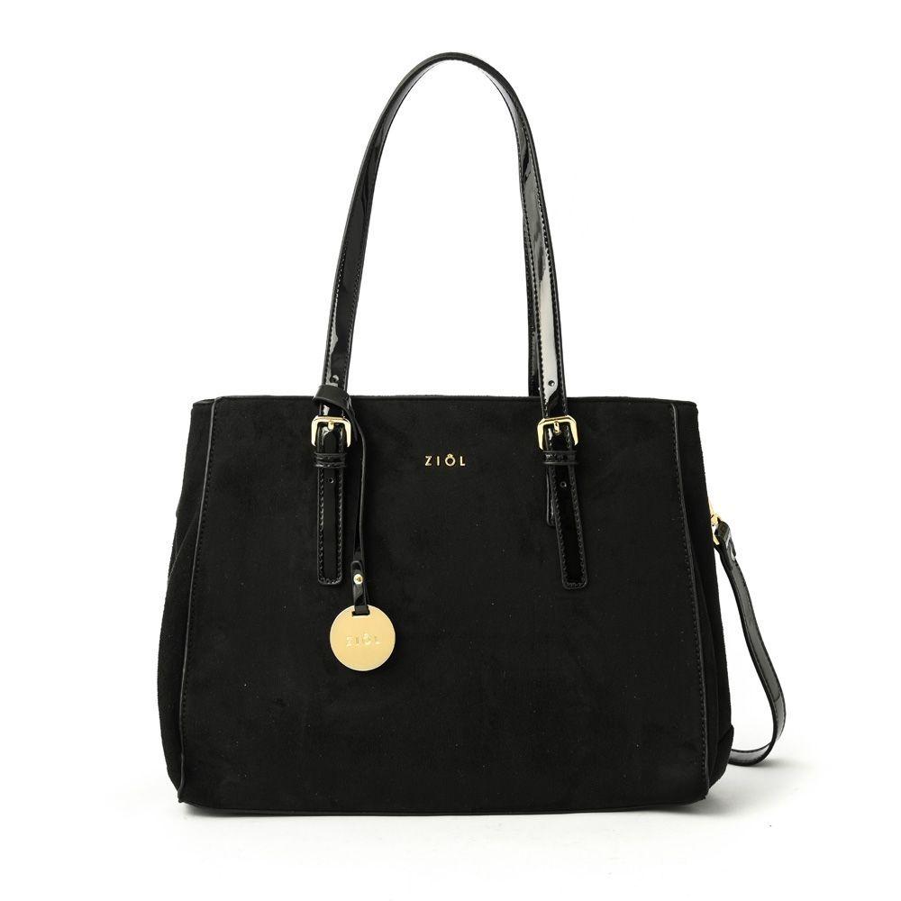 Oreille Cartera Tipo Dos Asas Tres Divisiones Negro-0