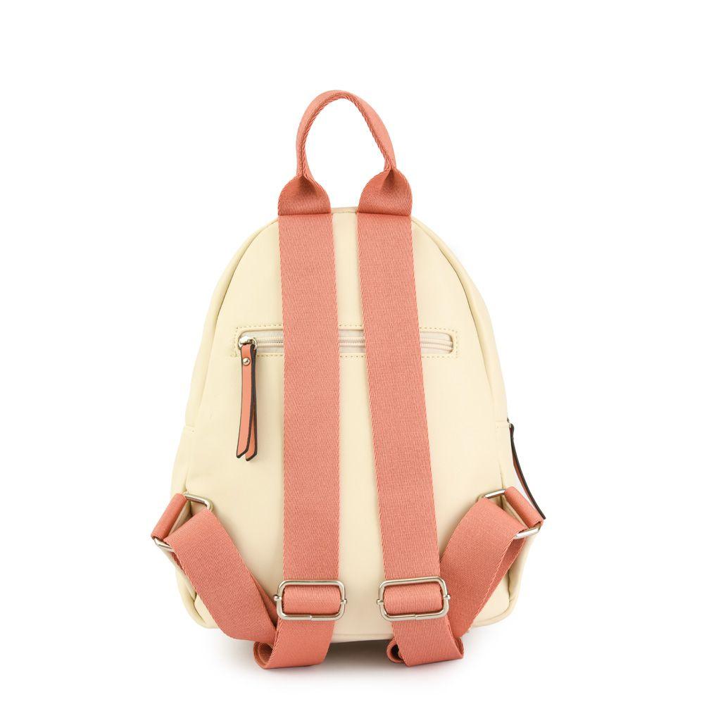 Mochila mediana tinna blanco crudo-2