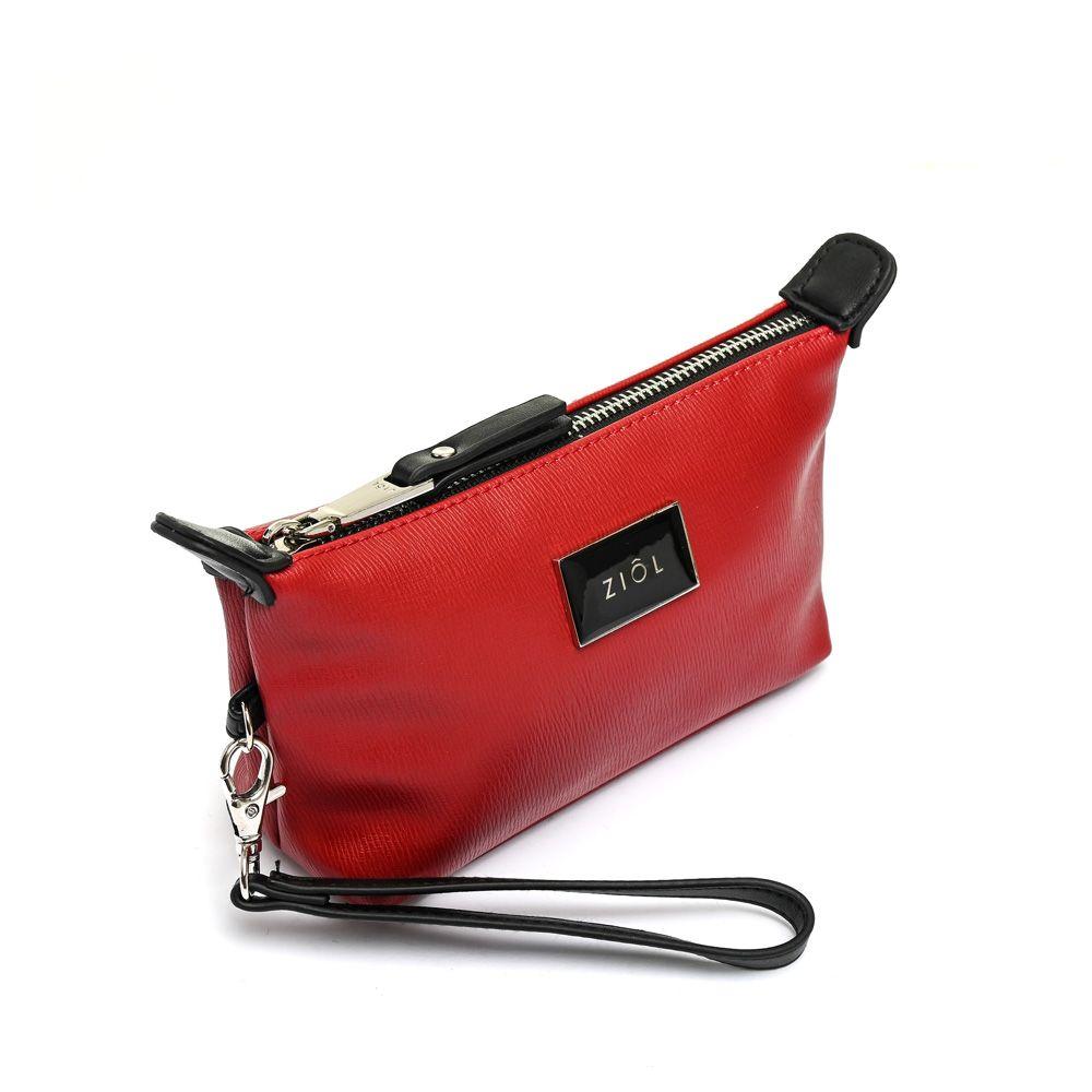 Cosmetiquero ovalado grande fraila rojo-1