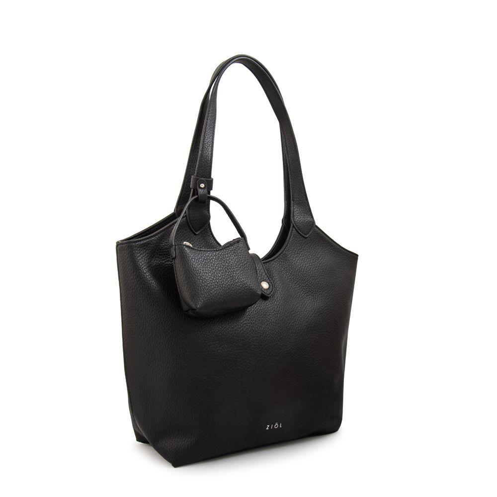 Cartera tote carra negro-1