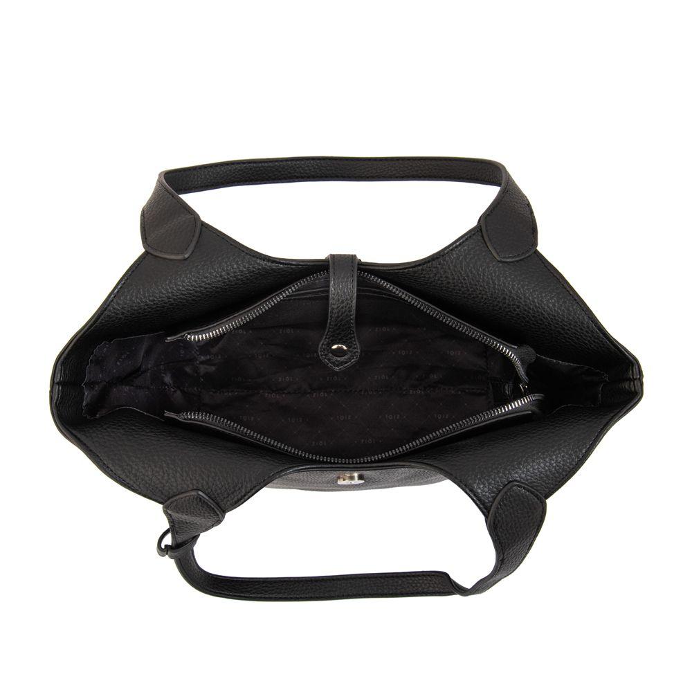 Cartera tote carra negro-3