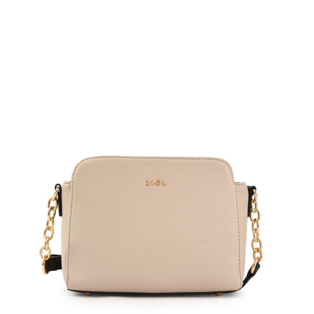 Bandolera Ziol Pequeña Bismarin Beige-0