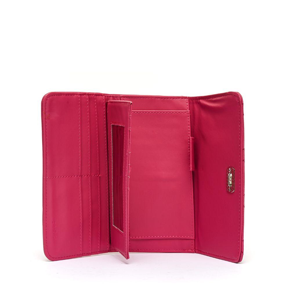 Chequera con flap grande plum fucsia-2