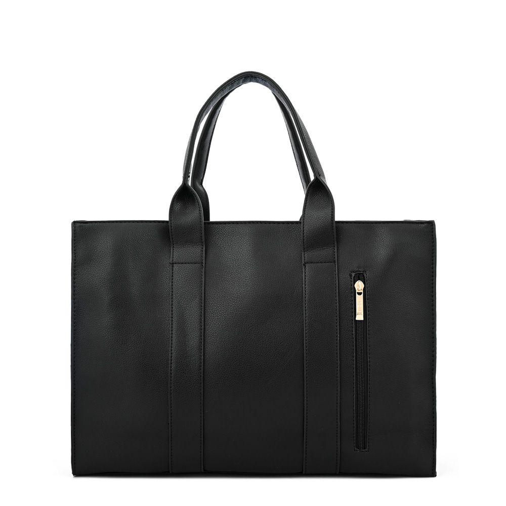 Cartera dos asas porta notebook grande eladia negro-2