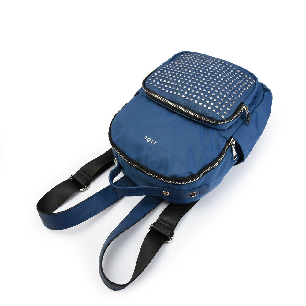 Mochila mediana crisalis azul-3