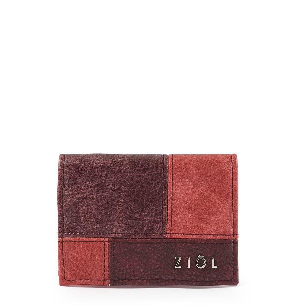 Alonsa Tarjetero Con Ventana Purpura-0