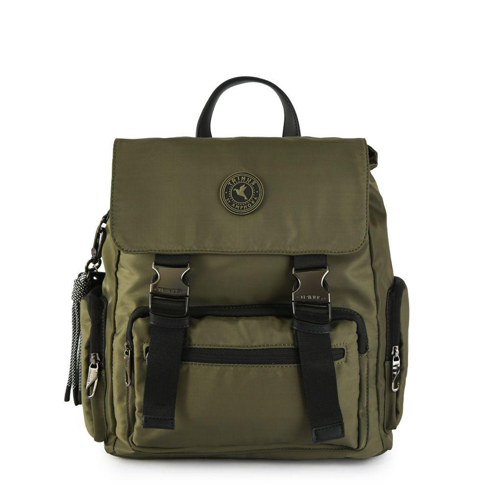 Mochila zaza verde oliva-0