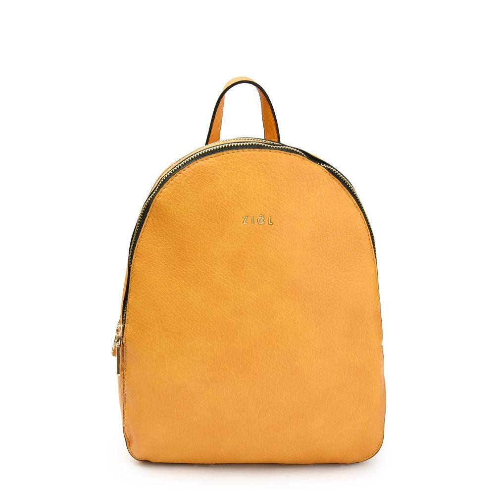 Prudens Mochila Mediana Mostaza-0