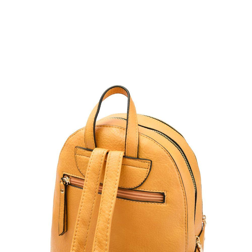Prudens Mochila Mediana Mostaza-3