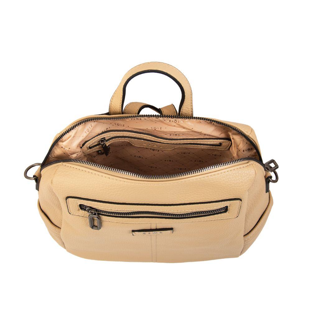 Mochila jessy mediana beige-3