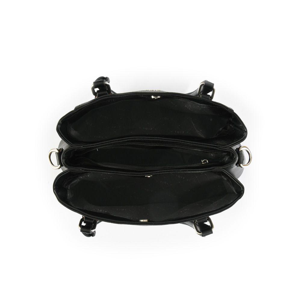 Cartera dos asas pequeña amina negro-3