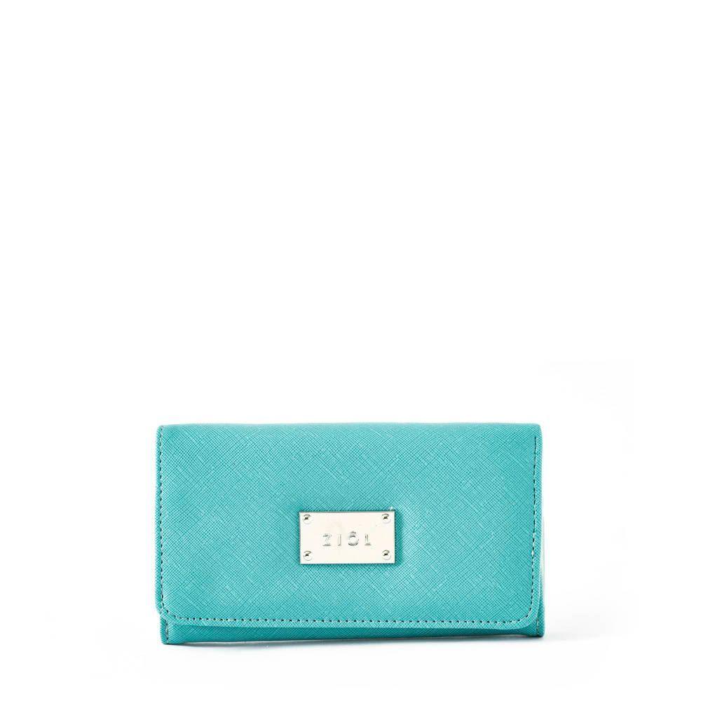 Andia Billetera Acordeon Mediana Calipso/Turquesa-0