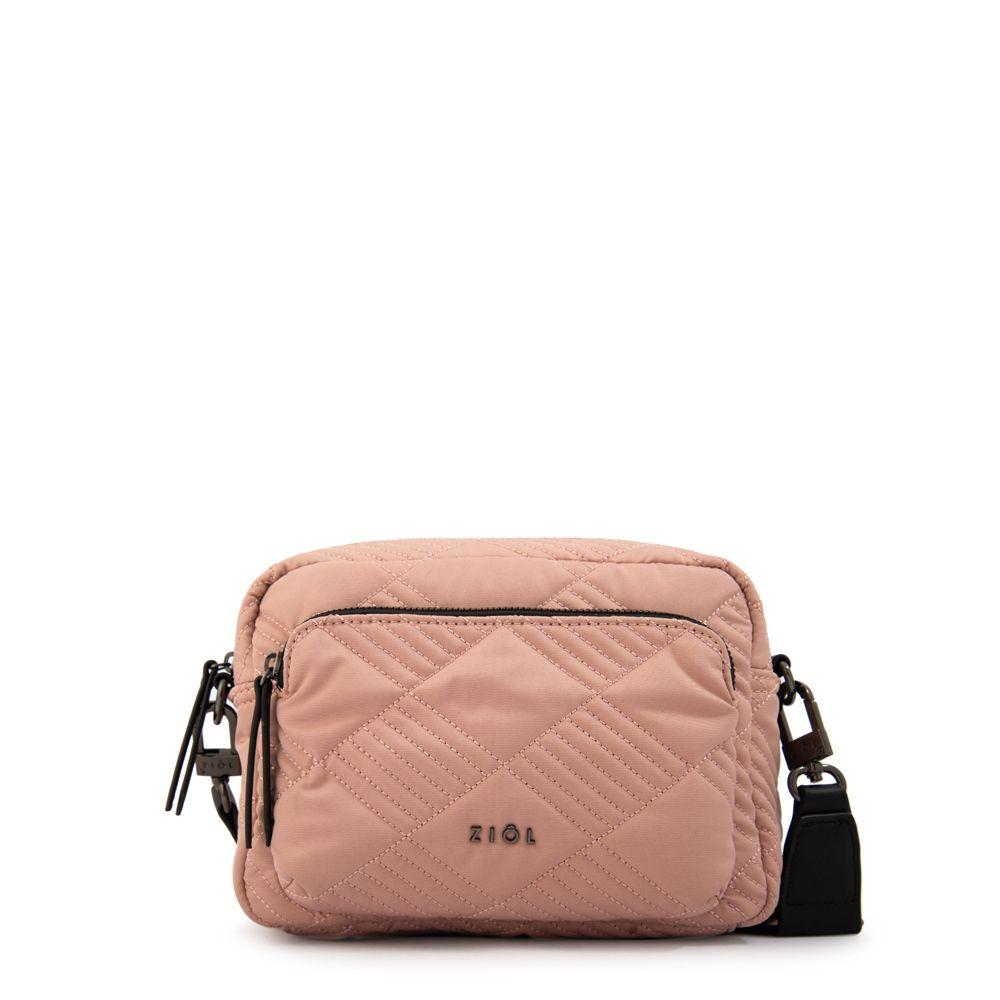 Cartera bandolera luar mediana rosa viejo-0