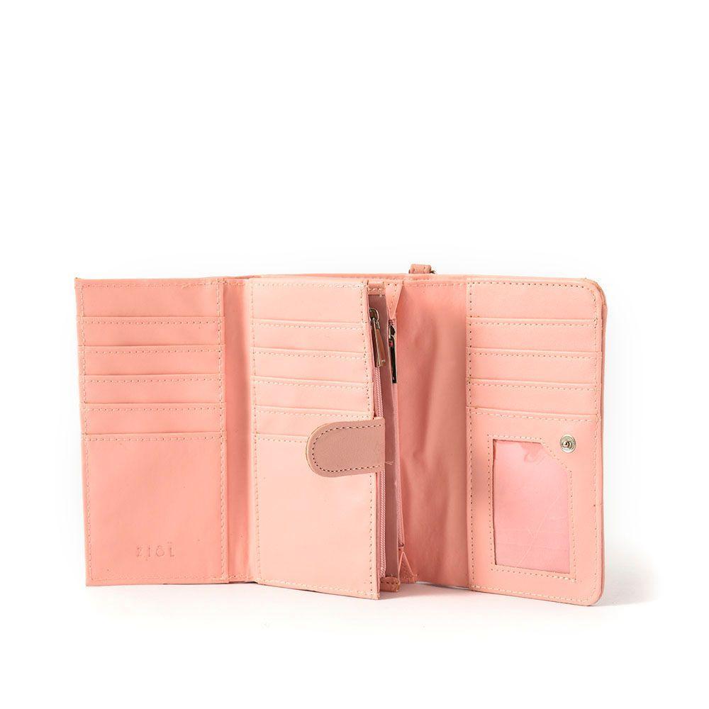 Tadea Billetera Acordeon Mediana Rosa Viejo-3