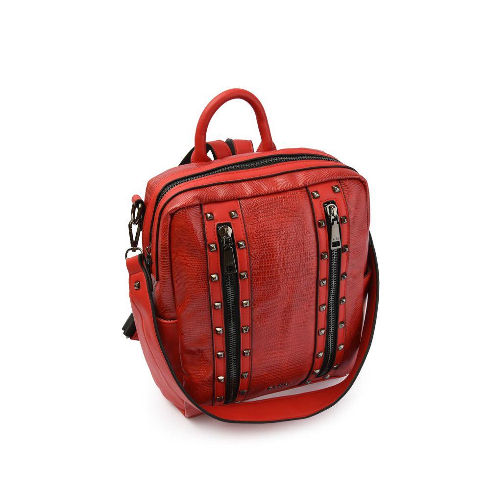 Mochila mediana rawy rojo-2