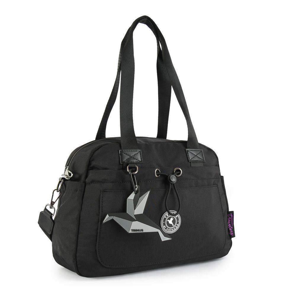 Cartera dos asas mediana zagora negro-1