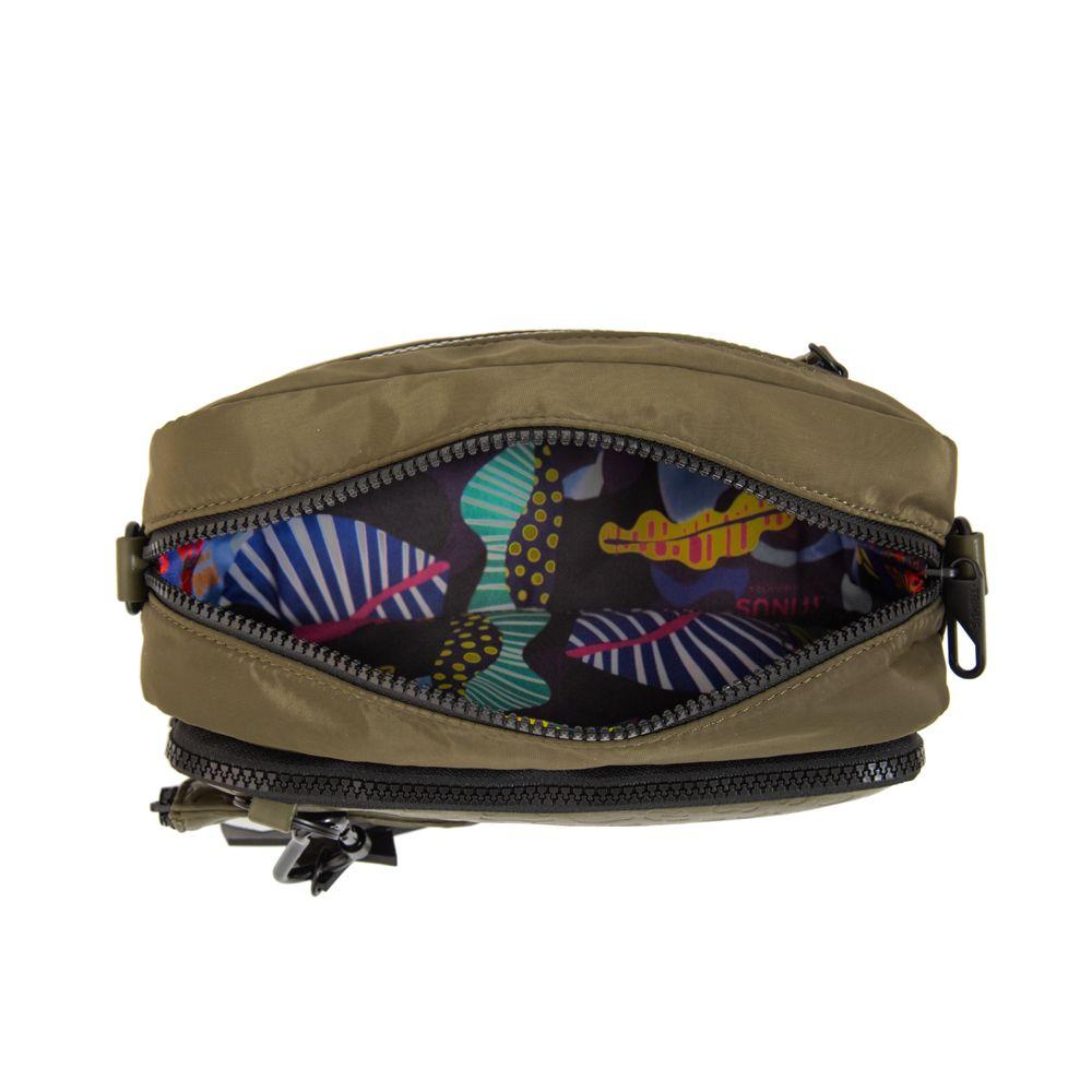 Cartera bandolera zelanda mediana verde oliva-3