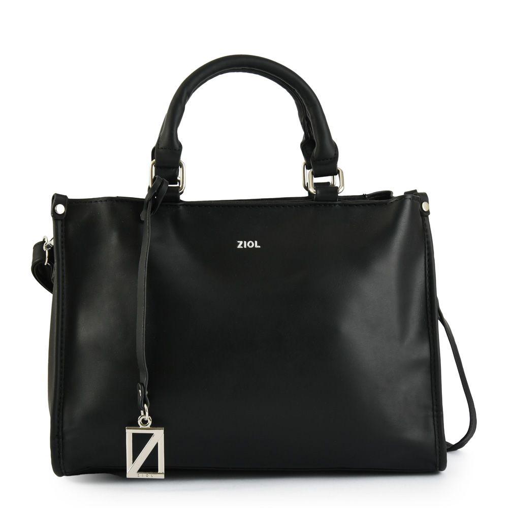 Cartera dos asas mediana kali negro-0