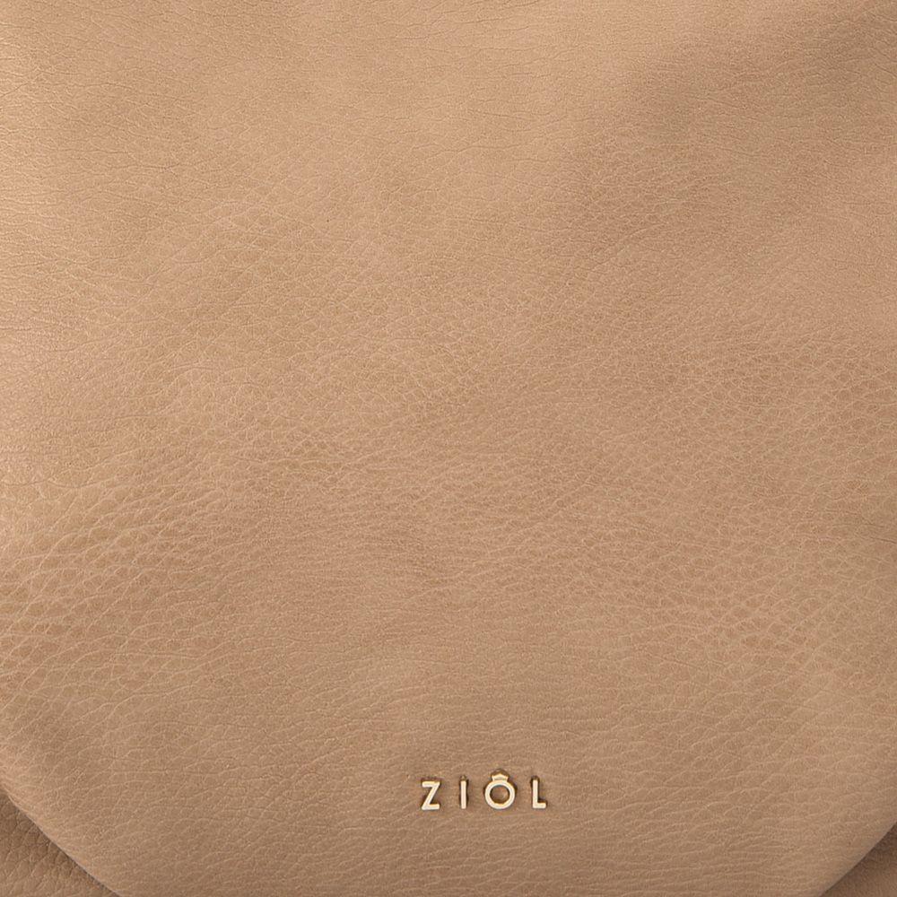 Narali Cartera Tipo Dos Asas Tres Divisiones Beige Oscuro-3