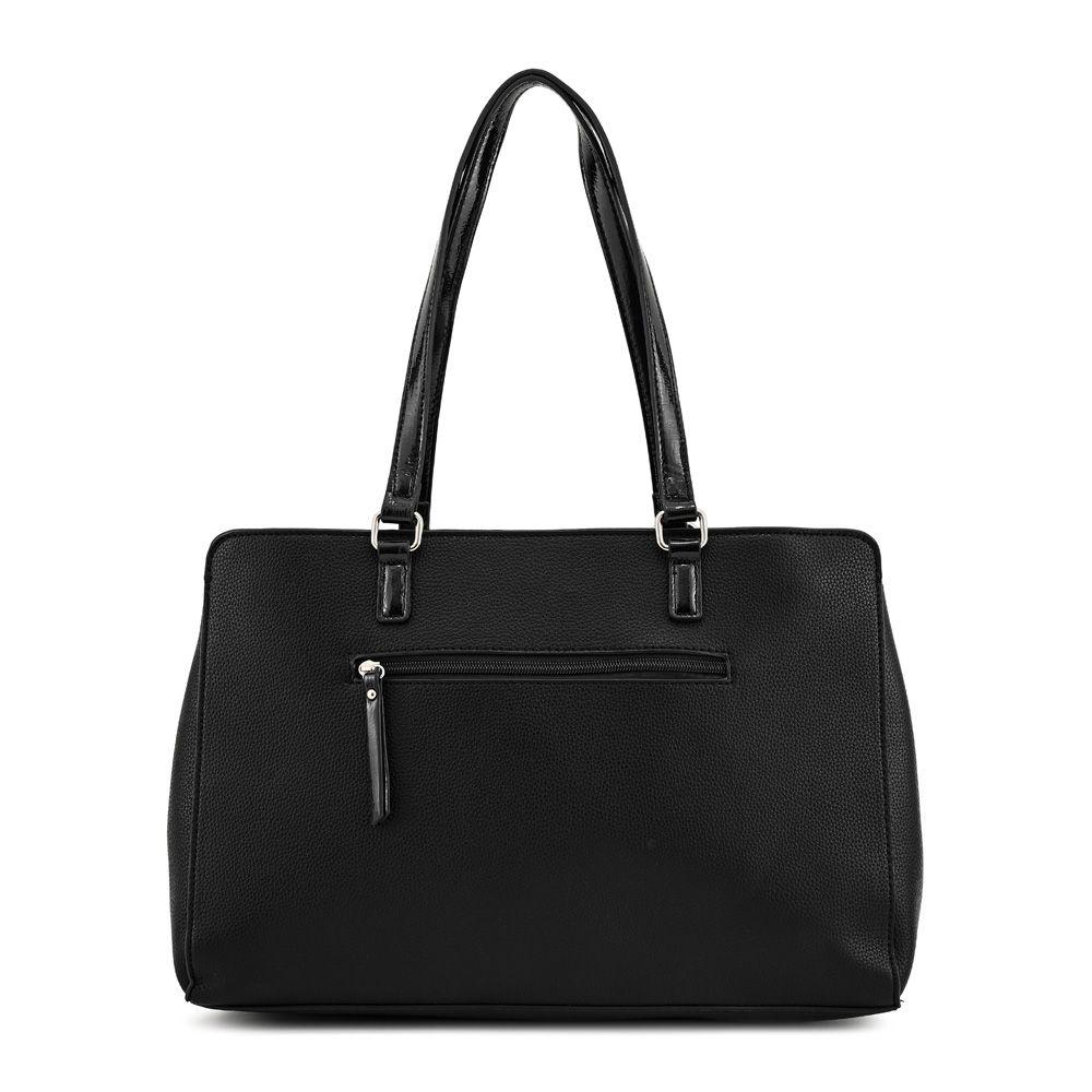 Cartera dos asas porta notebook dominica negro especial-2