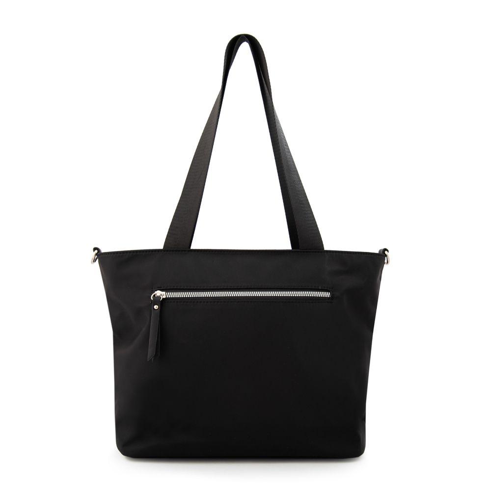 Cartera tote college grande negro-2