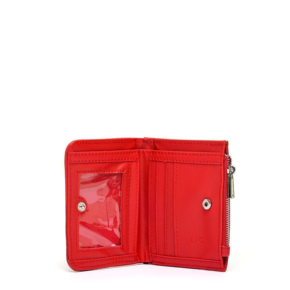 Billetera Ziol Mediana Raines Rojo-3