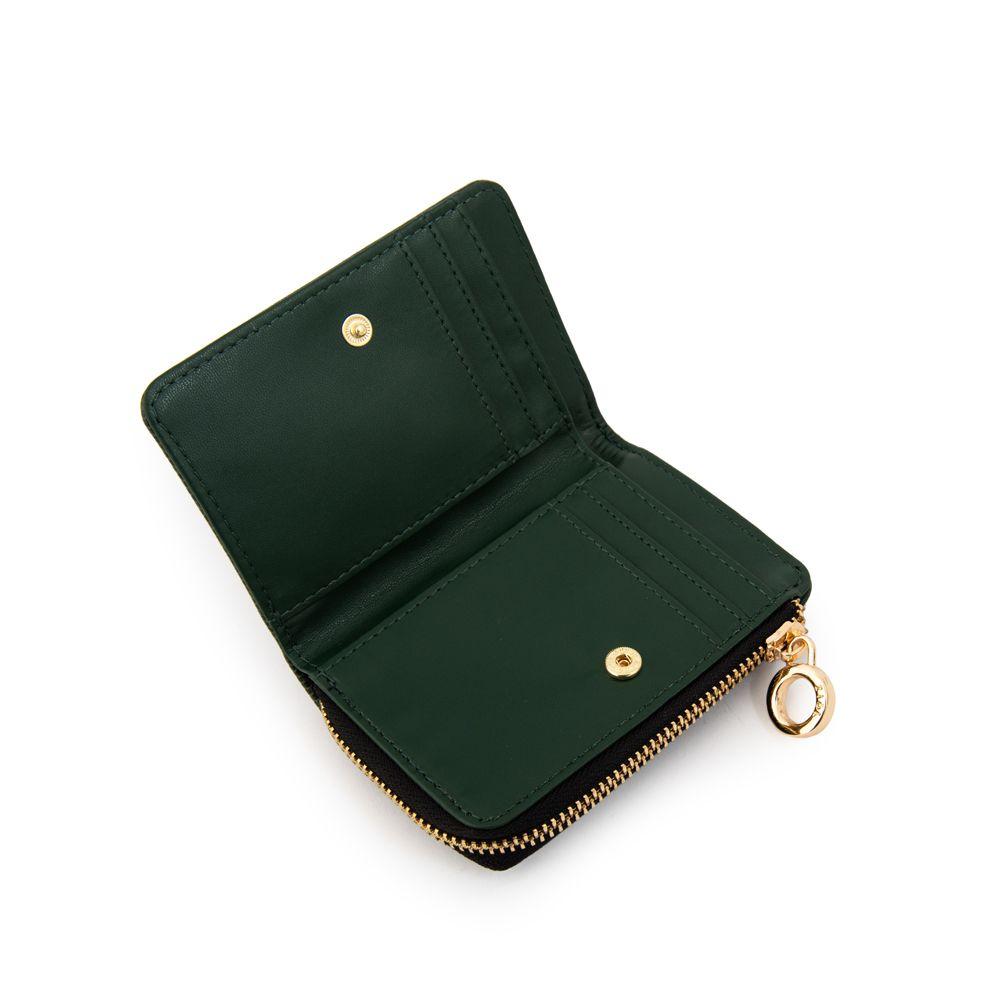 Billetera tonka pequeña verde oliva-2