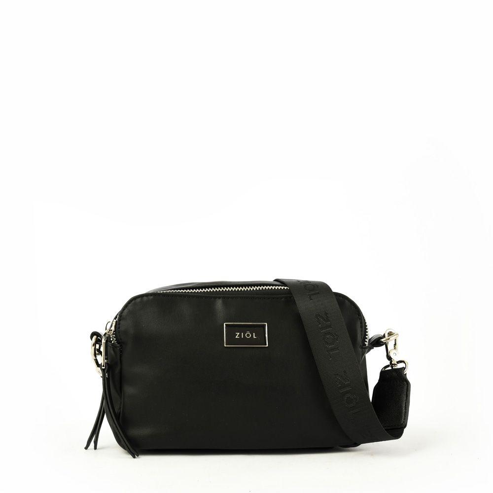 Cartera bandolera pequeña aydin negro-0