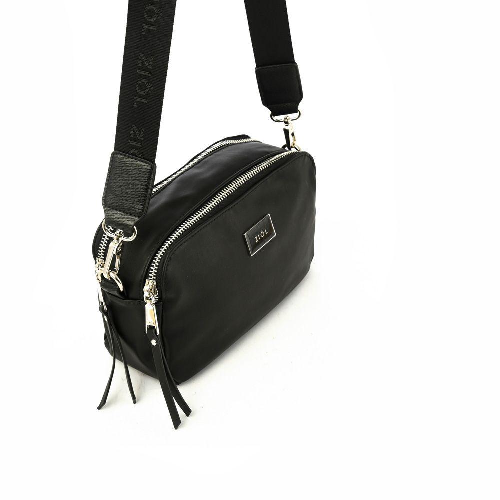 Cartera bandolera pequeña aydin negro-3