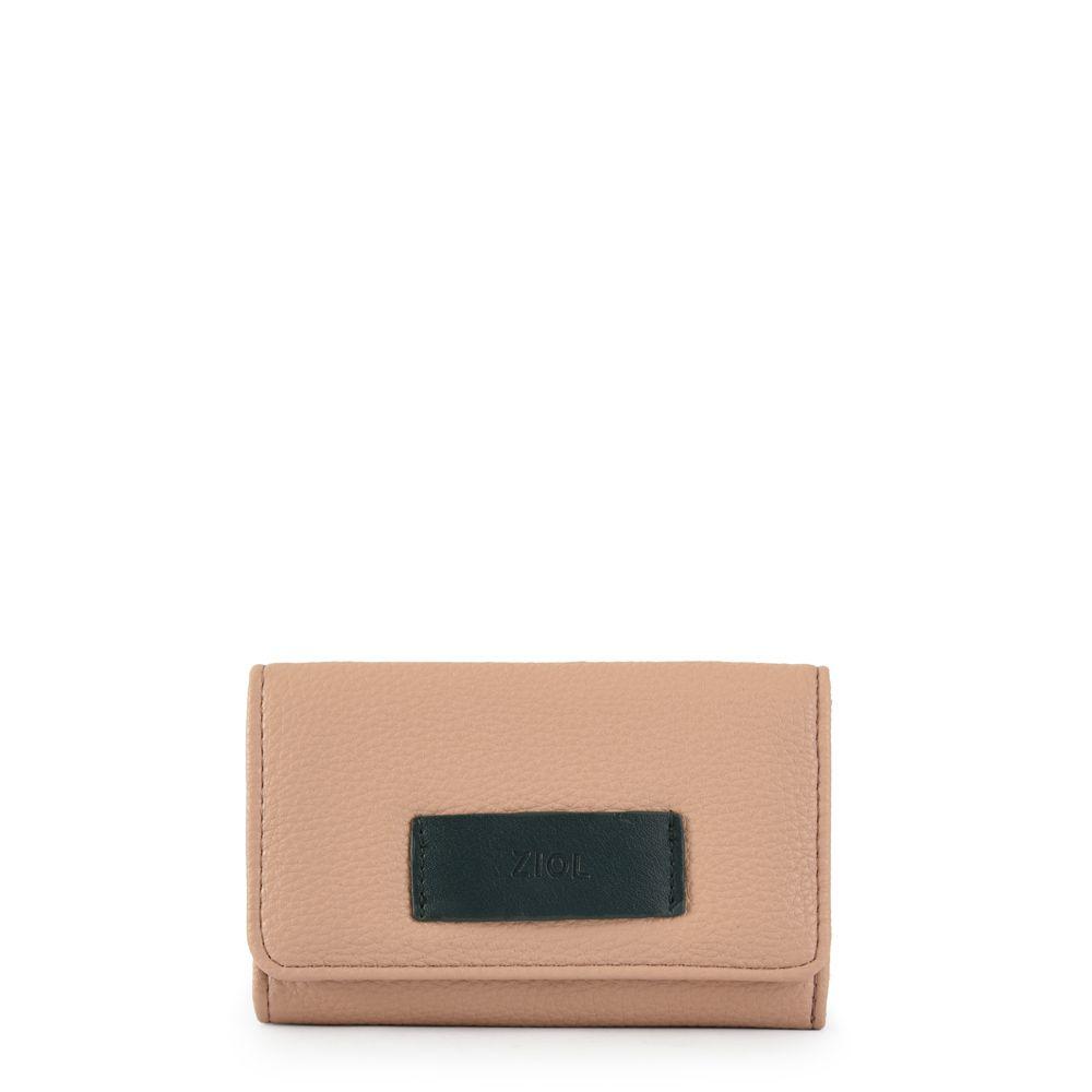 Billetera mediana masis beige-0