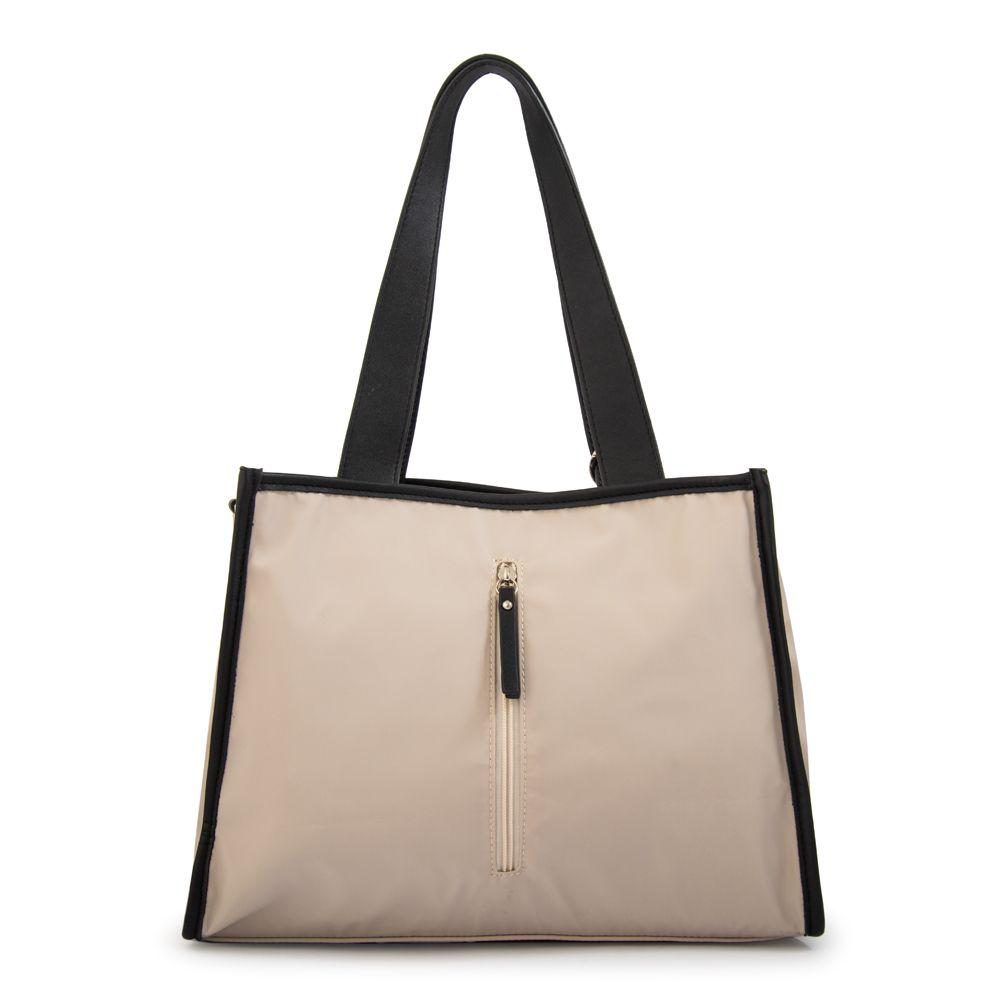 Cartera tote renatta mediana blanco crudo-2