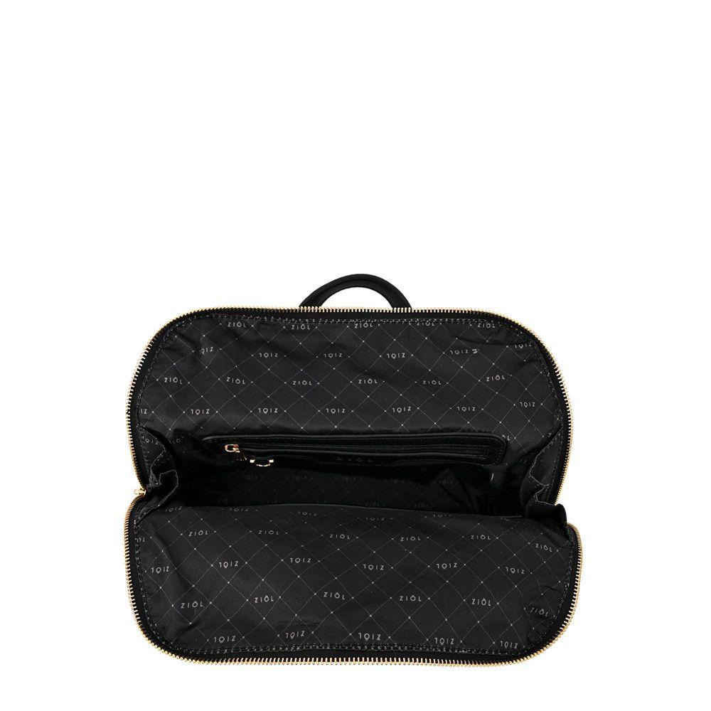 Mochila mediana creta negro especial-3